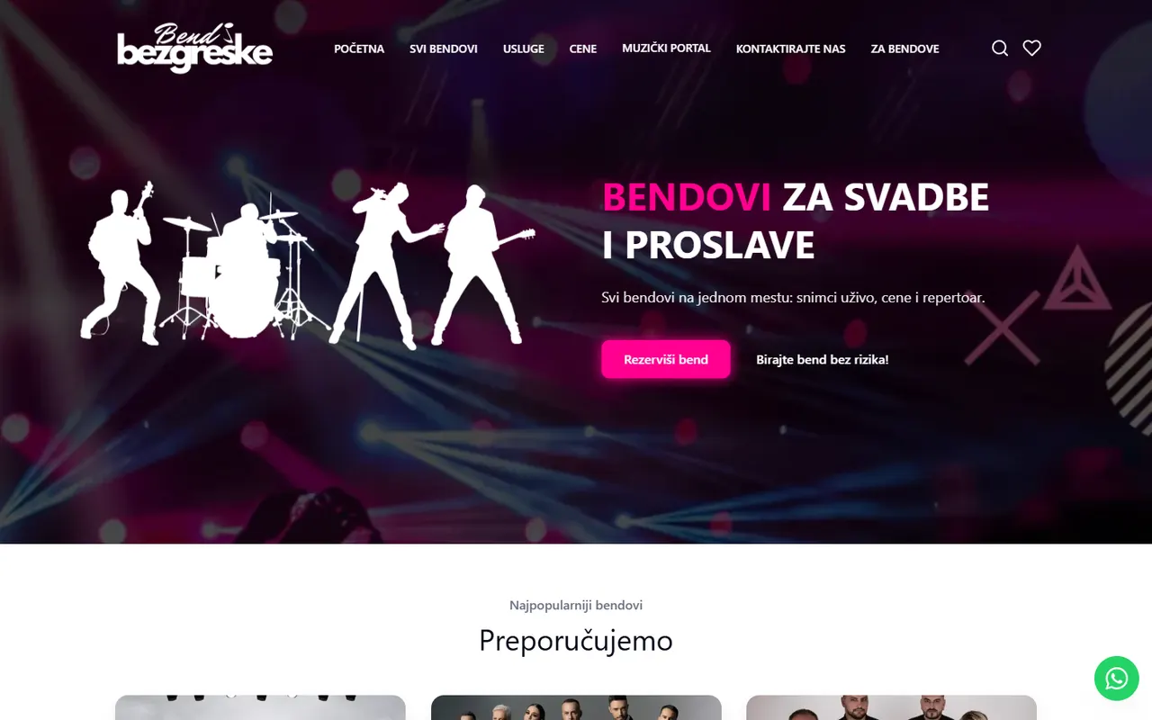 Bend Bez Greške